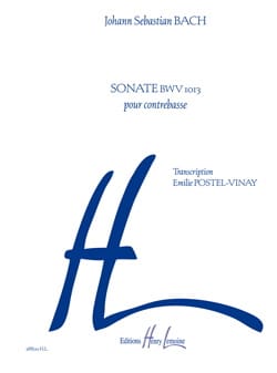 Sonate BWV 1013 - Contrebasse BACH Partition Contrebasse