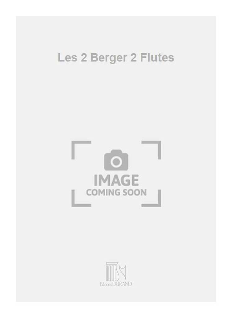 Les deux bergers - Daniel-Lesur - Partition - Flûte traversière
