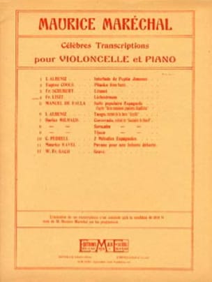 Liebestraum - Liszt Franz / Maréchal Maurice - Partition