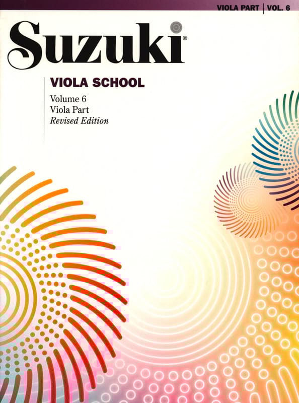 Viola School Volume 6 - Viola part SUZUKI Partition Alto