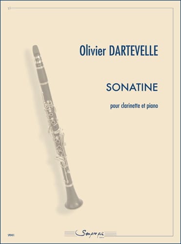 Sonatine - Olivier Dartevelle - Partition - Clarinette