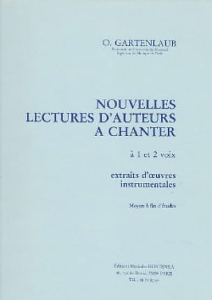Nouvelles Lectures d'auteurs - Moyen à fin d'études