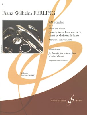 48 Etudes, op. 31 - Clarinette Basse - Franz Wilhelm Ferling