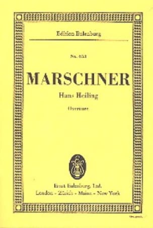 Hans Heiling, Ouverture - Heinrich August Marschner - Partition