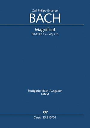 Magnificat Wq 215 - Score - Carl Philipp Emanuel Bach - Partition