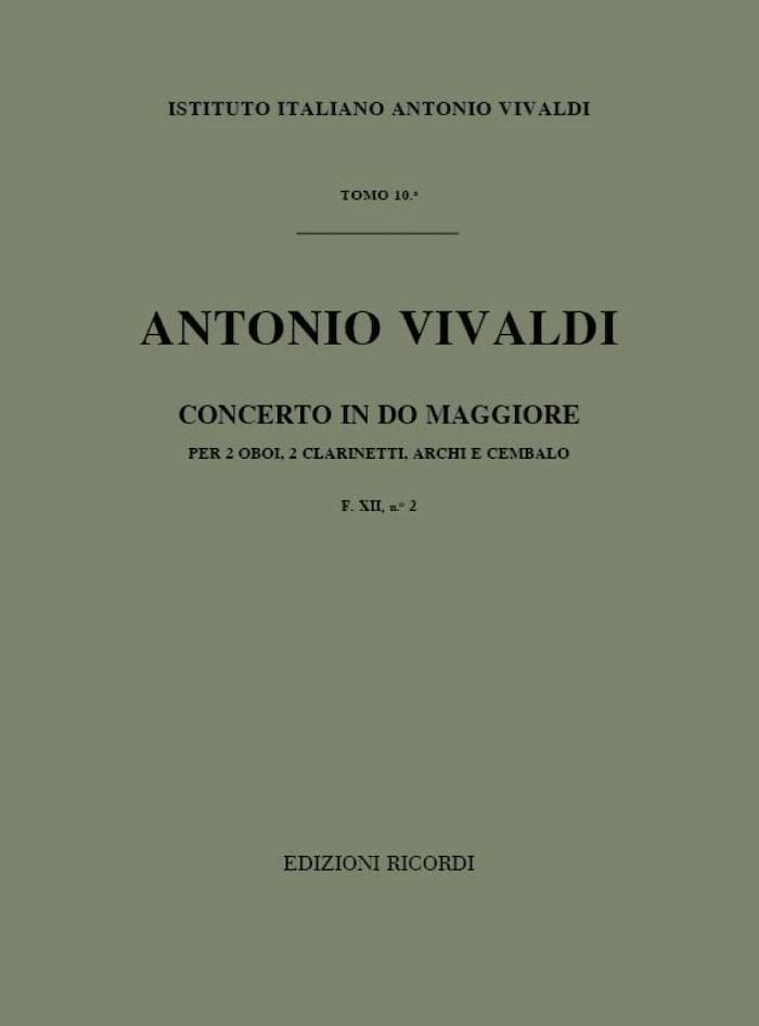 Concerto en Do Maj. - F. 12 n° 2 - Conducteur VIVALDI Partition