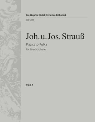 Johann Strauss - Pizzicato-Polka - Partition - di-arezzo.fr