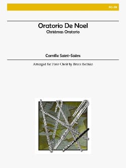 Oratorio de Noël SAINT-SAËNS Partition Flûte traversière
