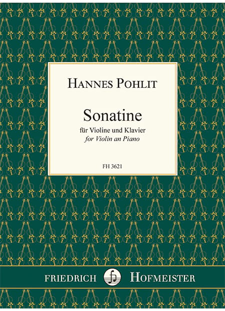 Sonatine Hannes Pohlit Partition Violon