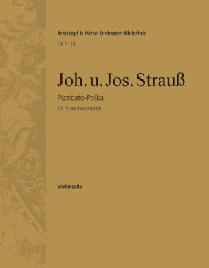 Johann Strauss - Pizzicato-Polka - Partition - di-arezzo.fr