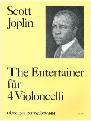 The Entertainer für 4 VIoloncelli JOPLIN Partition Violoncelle