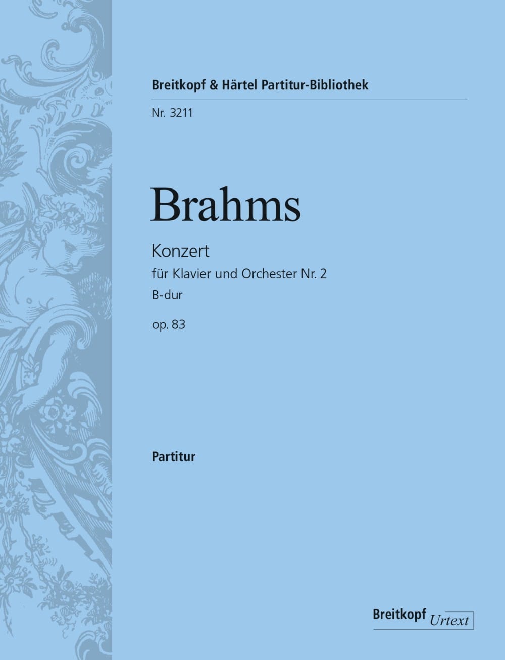 Klavierkonzert Nr. 2 B-Dur op. 83 BRAHMS Partition Grand format