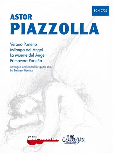 4 Pièces pour guitare Astor Piazzolla Partition Guitare