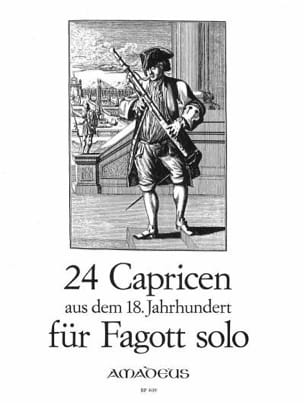 24 Capricen aus dem 18. Jahrhundert Partition Basson