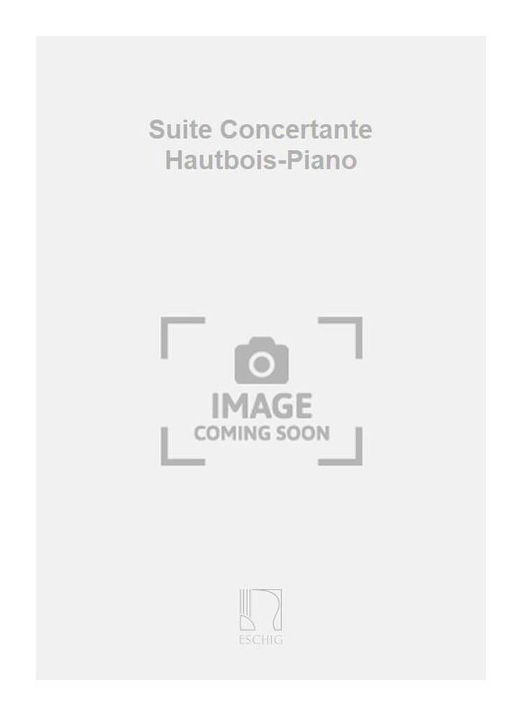 Suite concertante - Hautbois et piano - Alexandre Tansman - Partition