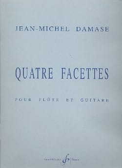 Quatre facettes Jean-Michel Damase Partition Duos