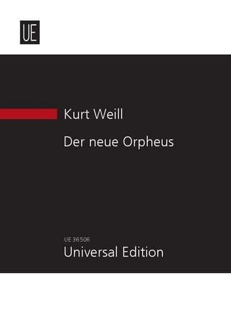 Der neue Orpheus WEILL Partition Petit format