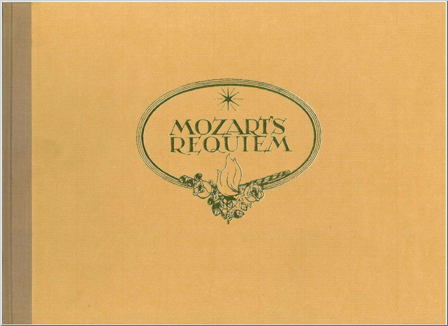 Requiem - Fakcimile MOZART Partition Grand format