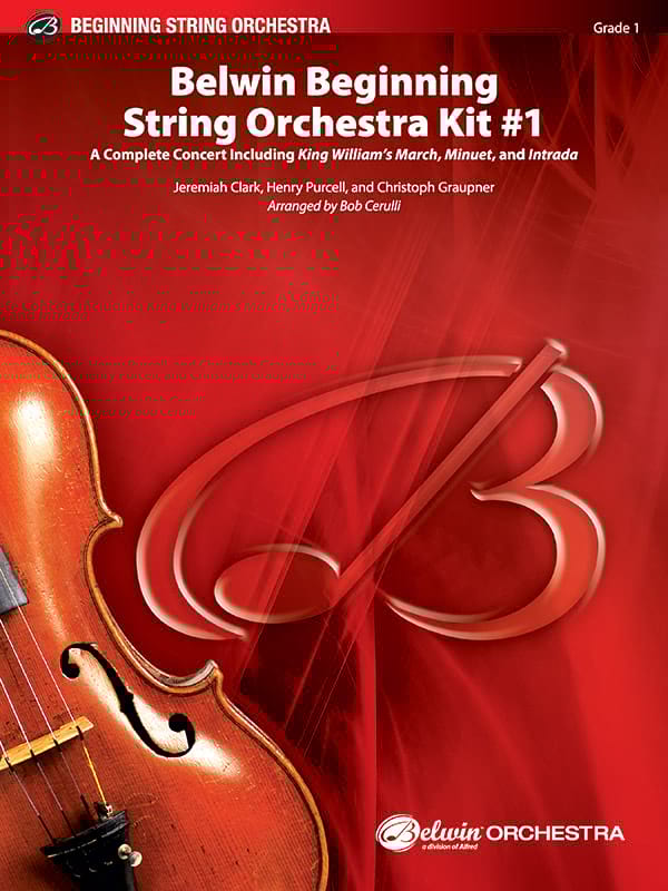Belwin Beginning String Orchestra Kit #1 Partition