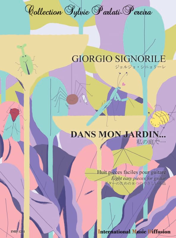 Dans mon jardin... Giorgio SIGNORILE Partition Guitare