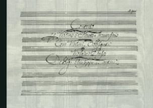 Quattro Concerti Per Violino O Flauto Traversiero TARTINI Partition