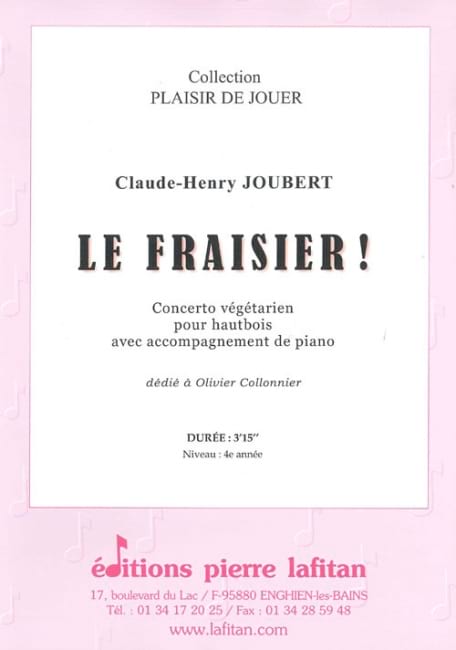 Le Fraisier ! - Claude-Henry Joubert - Partition
