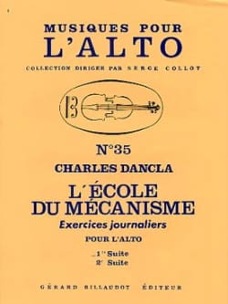 L'école du mécanisme - Volume 1 - Alto DANCLA Partition Alto