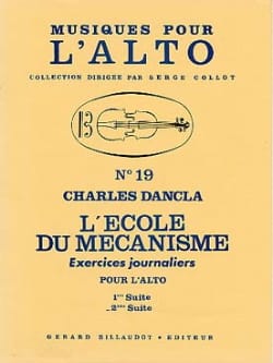 L'école du mécanisme - Volume 2 - Alto DANCLA Partition Alto