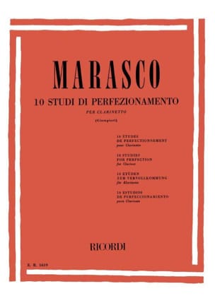 10 Studi di perfezionamento - Clarinetto - Giuseppe Marasco