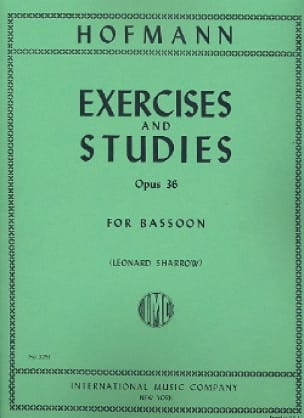 Exercices and Studies op. 36 F. H. Hofmann Partition Basson