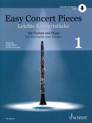 Easy Concert Pieces - Vol. 1 Partition Clarinette