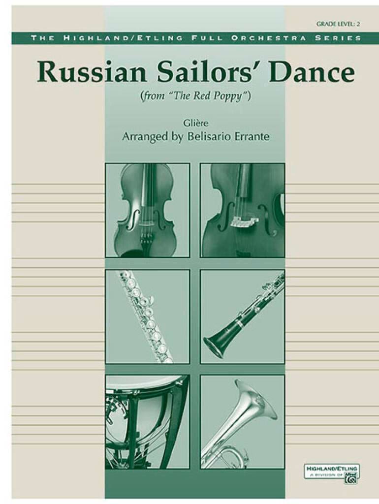 Russian Sailors' Dance R arr. Errante R Gliere Partition