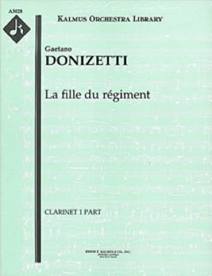 The Daughter of the Regiment Complete Opera - Score - DONIZETTI