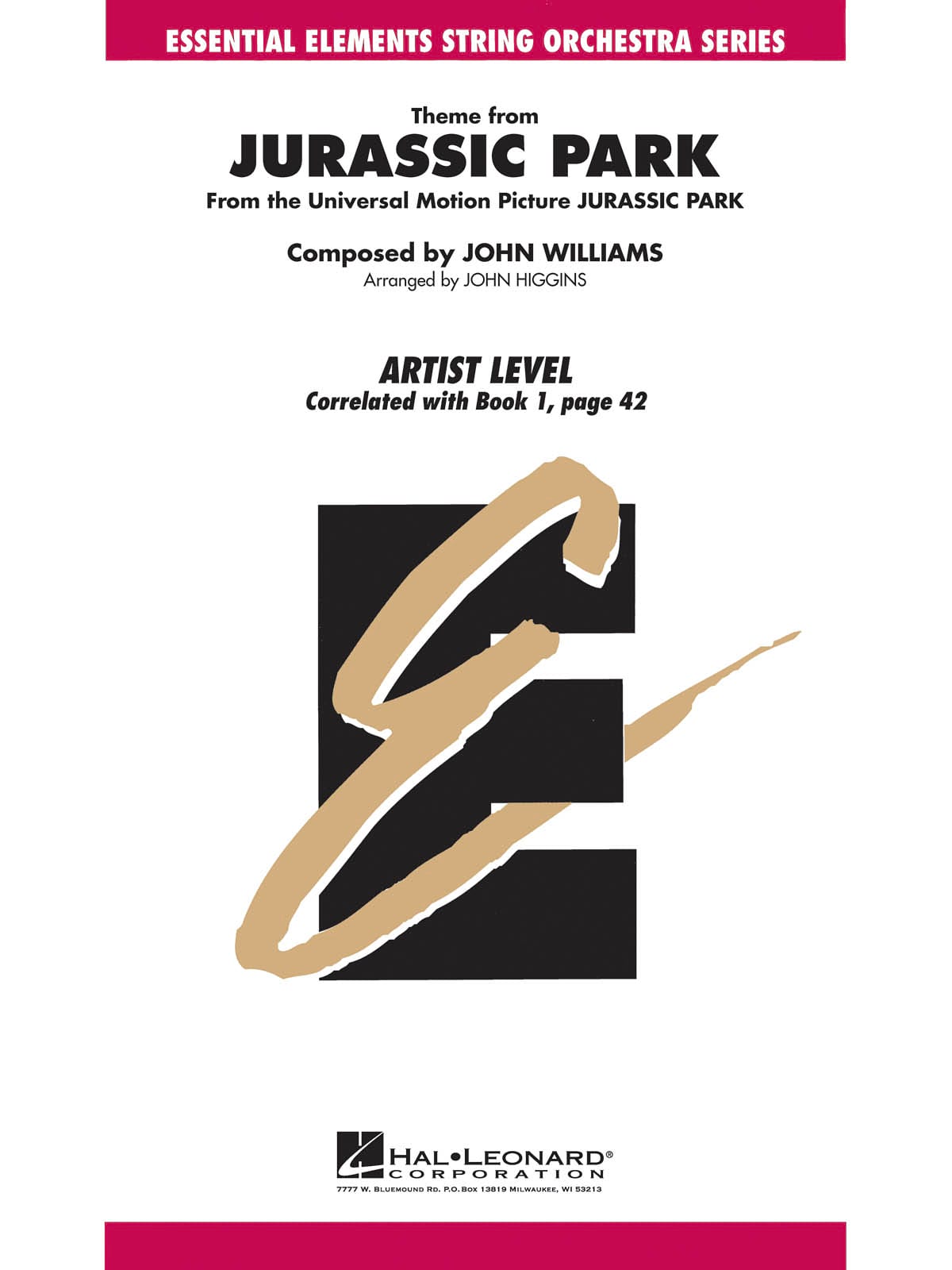 Theme from Jurassic Park - John Williams - Partition
