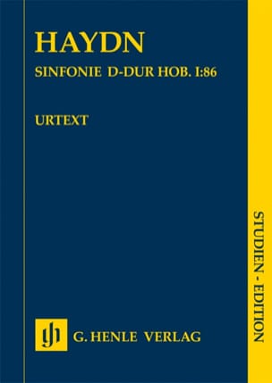 Symphonie n° 86 en Ré Majeur Joseph Haydn Partition Petit format