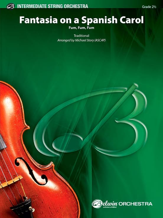 Fantasia on a Spanish Carol (s/o) arr. Story Michael Partition