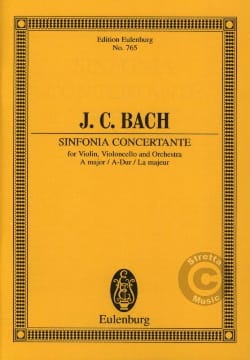 Sinfonia concertante A-Dur - Johann Christian Bach - Partition