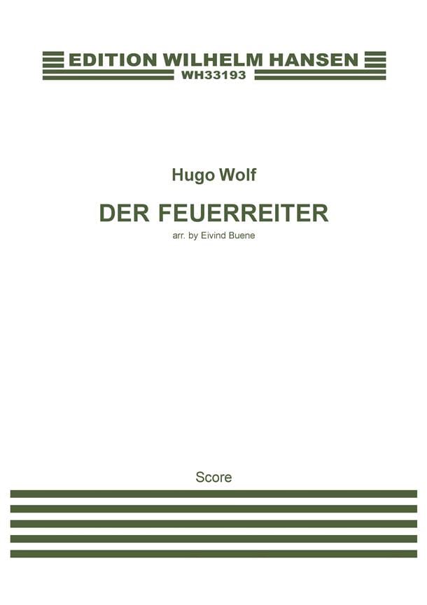 Der Feuerreiter Hugo Wolf Partition Grand format