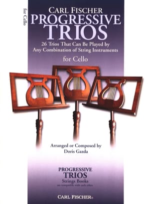Progressive Trios for Strings - Cello - Doris Gazda - Partition