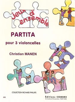 Partita Christian Manen Partition Violoncelle