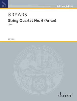 String Quartet No. 6 (Arran) Gavin Bryars Partition Quatuors