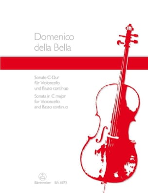 Sonate für Violoncello und Basso continuo C-dur - Domenico della Bella