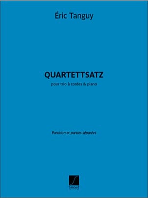 Tanguy Eric - Quartettsatz - Partition - di-arezzo.it