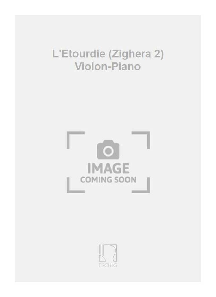 L'étourdie J. Dagincourt Partition Violon