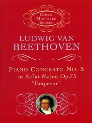 Piano Concerto n° 5 Emperor E flat maj. op. 73 - Score - BEETHOVEN