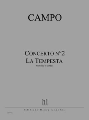 Concerto n°2 - La Tempesta Regis Campo Partition Grand format