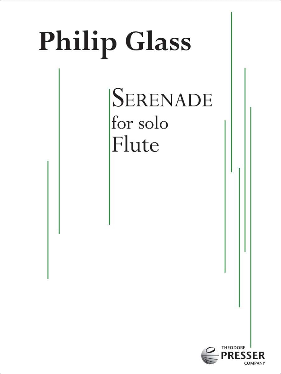 Serenade Philippe Glass Partition Flûte traversière