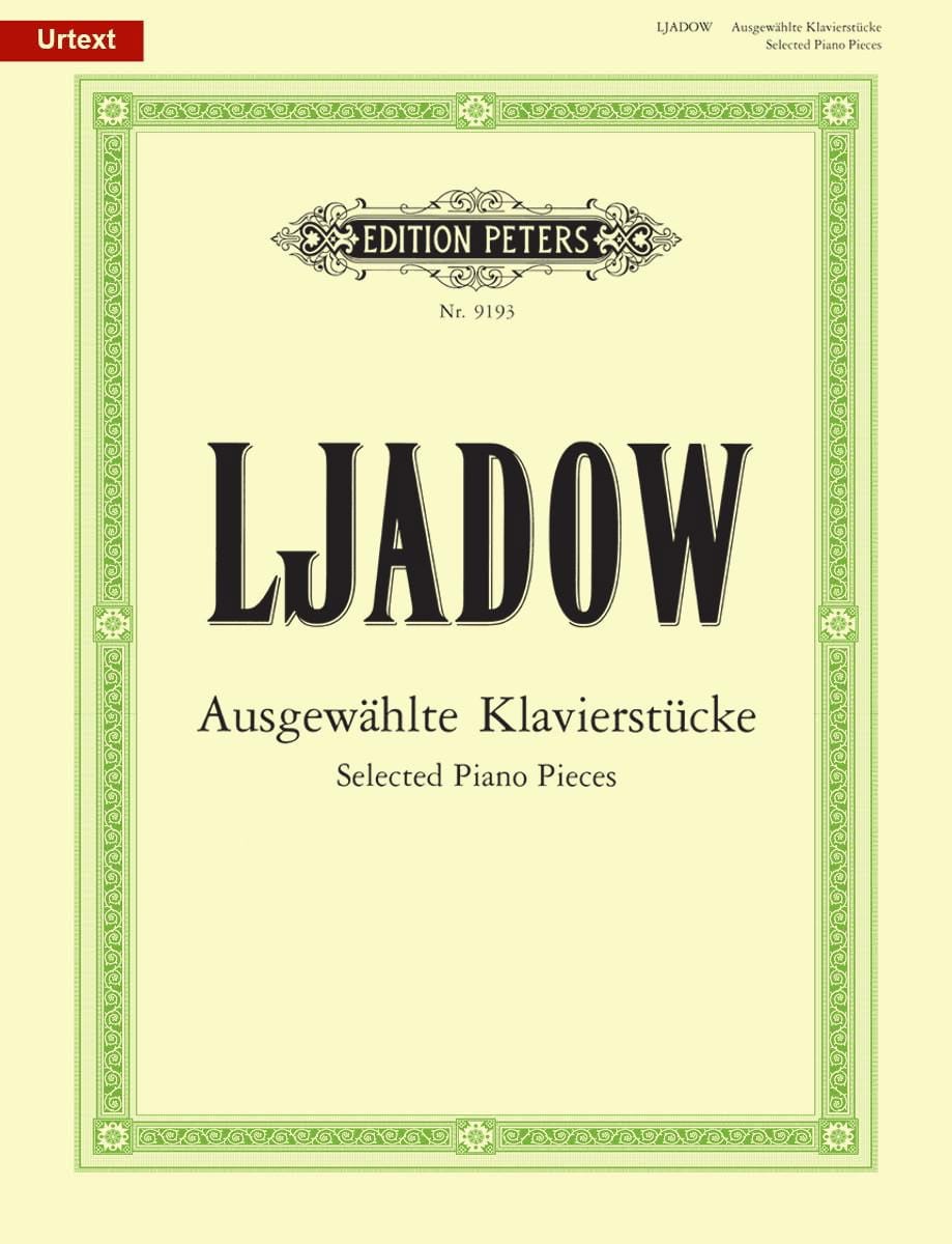 Ausgewählte Stücke Ljadow Partition