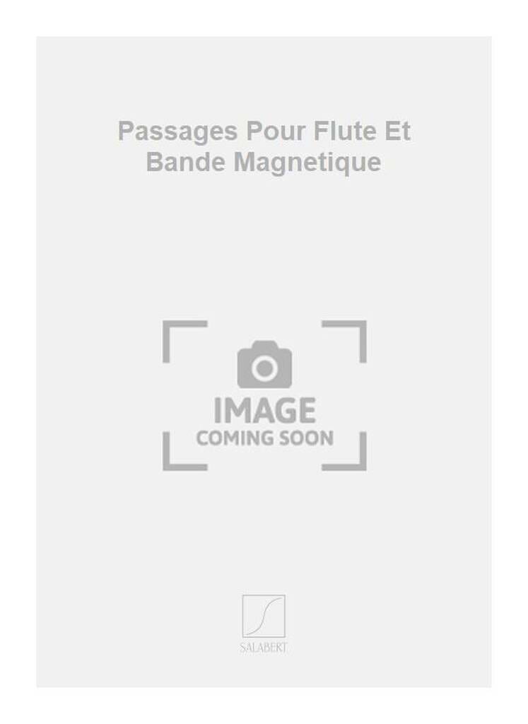 Passages Jean-Claude Risset Partition Flûte traversière