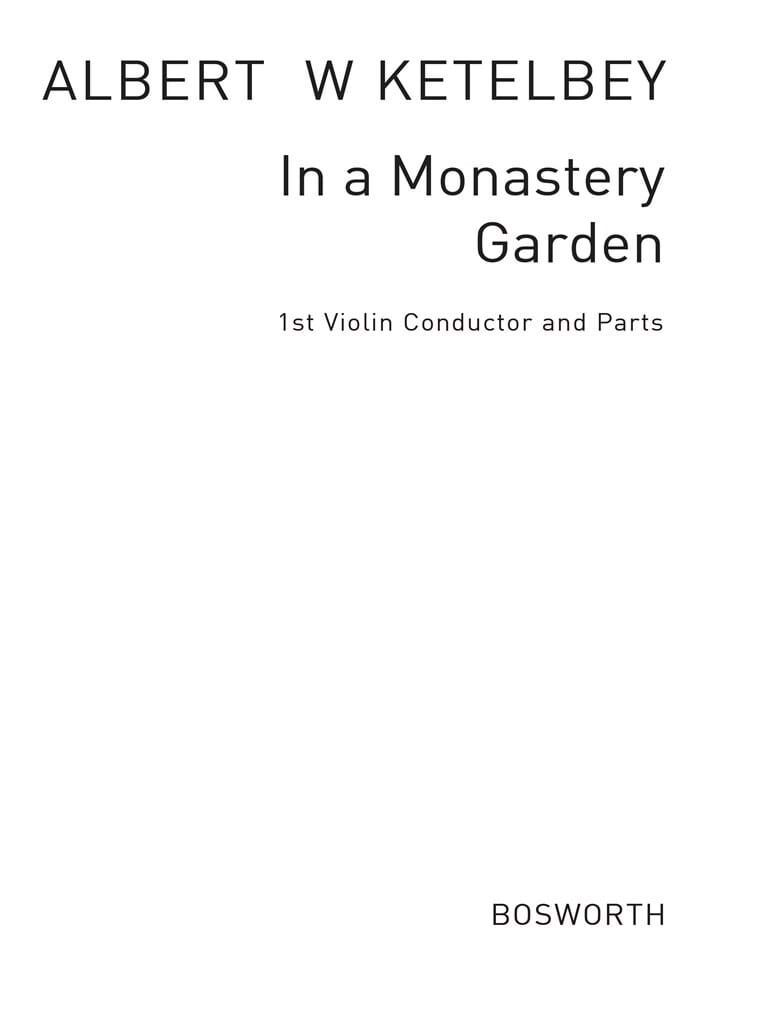 In A Monastery Garden Ketèlbey Albert Partition